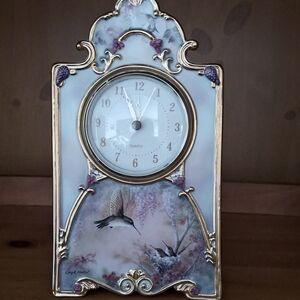 "GORDON WHISPERS" Heirloom PORCELAIN Clock.